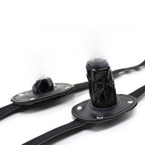 Adjustable PU Mouth Gag Bondage Toy