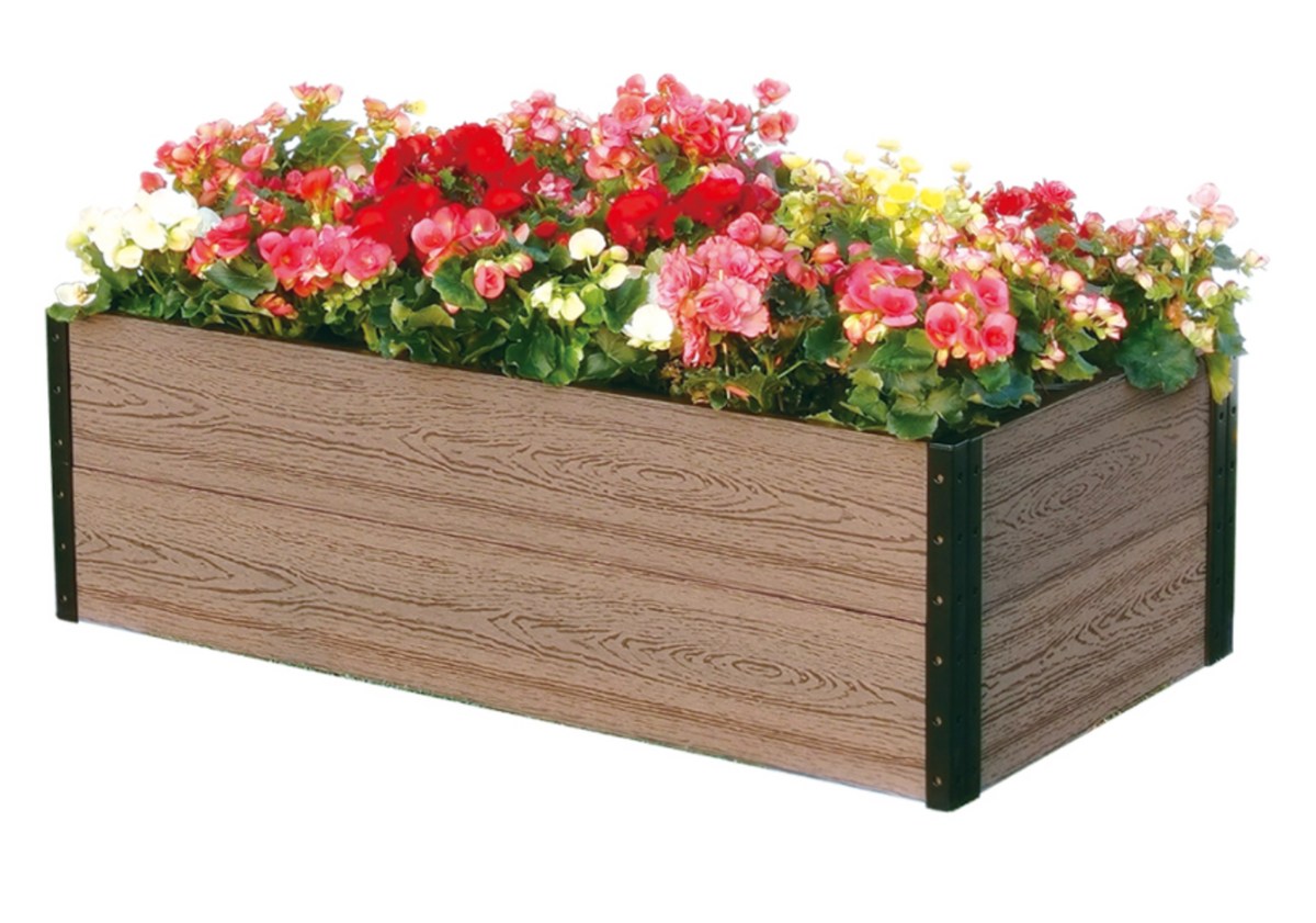 Premium Deckside Raised Garden Bed (45 x 24 x 14 in)