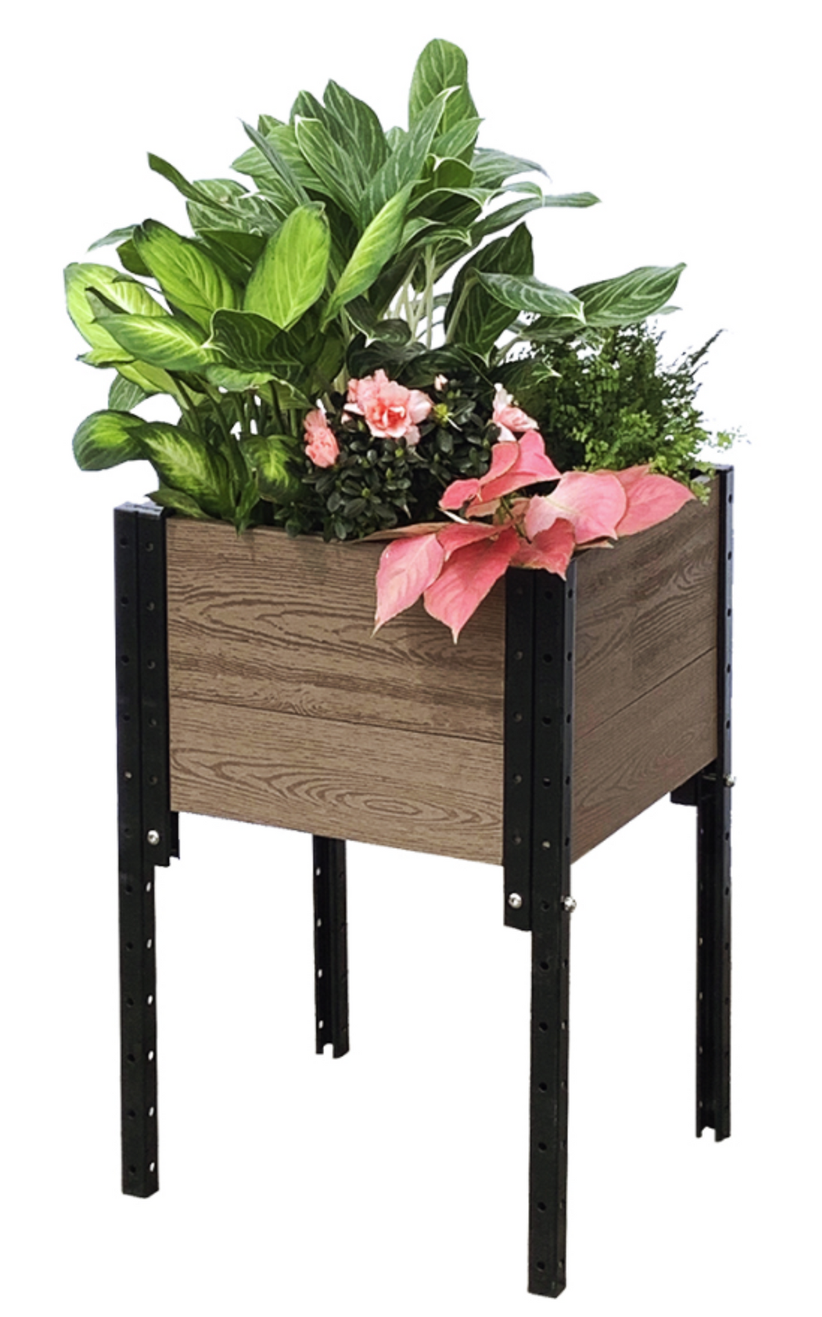 Elevated Corner Planter Box (17 x 19 x 28 in)