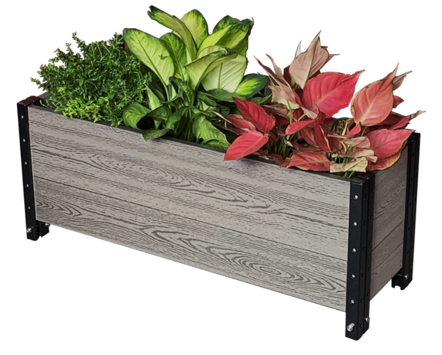 Trough Planter in Grey (36 x 12 x 14 in)