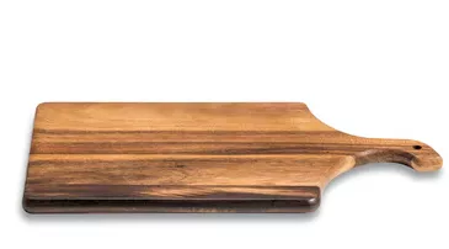 Kalmar Home Large Acacia Wood Cutting & Charcuterie Board