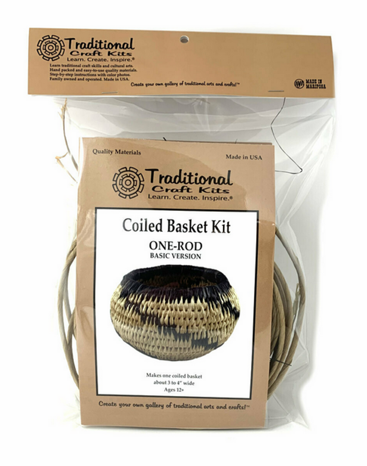 Coiled Basket Craft Kit