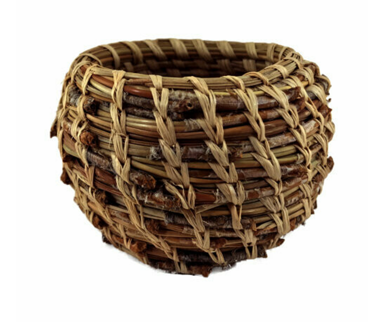 Pine Needle Coiled Basket Craft Kit - Quick Start