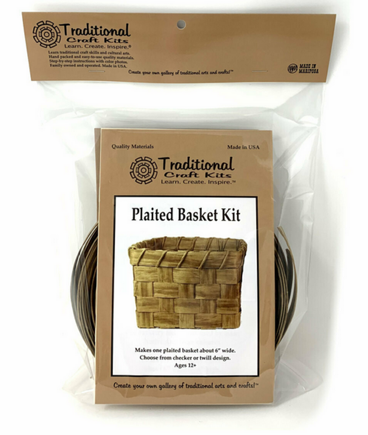 Plaited Basket Craft Kit