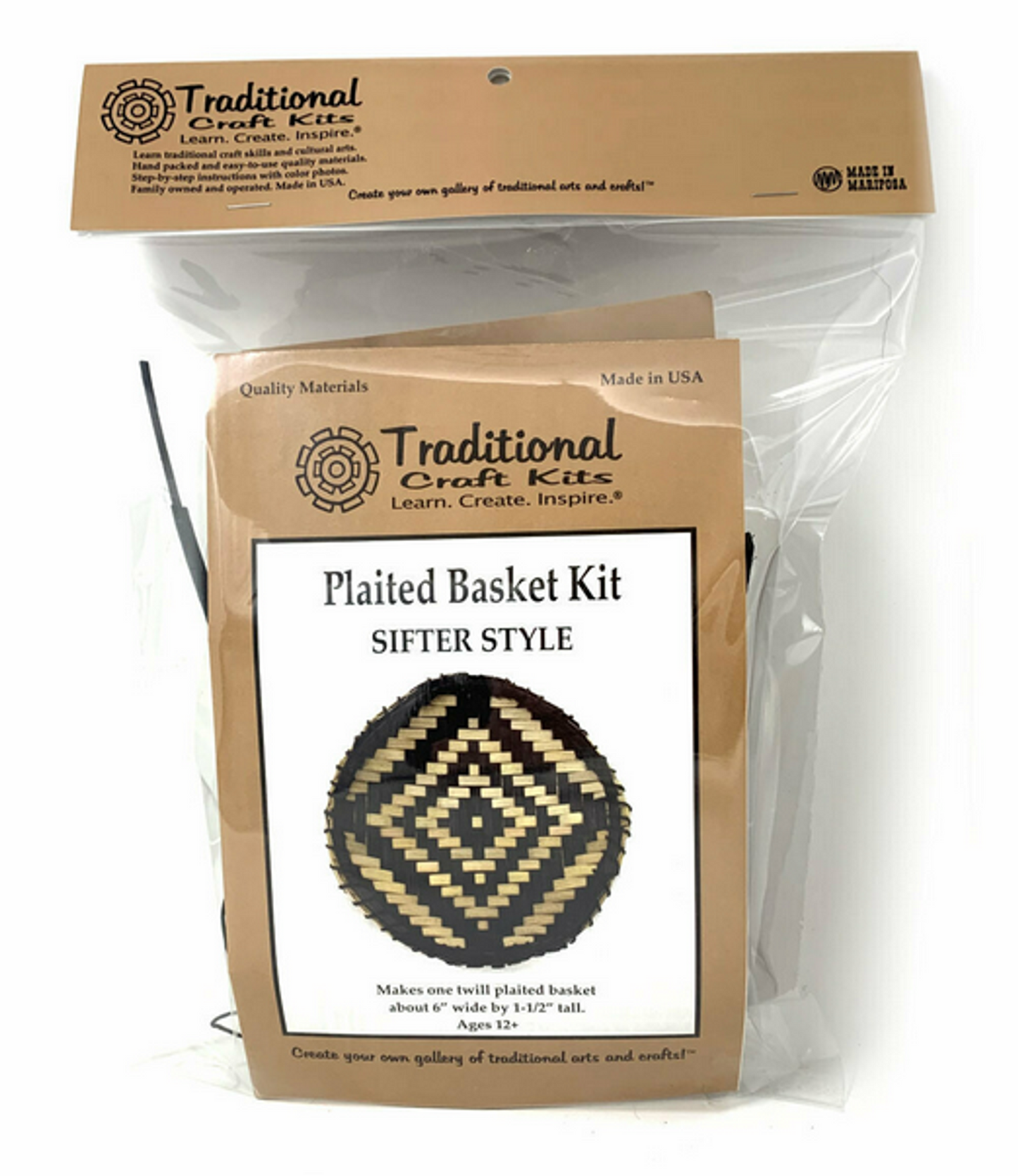 Sifter Style Plaited Basket Craft Kit