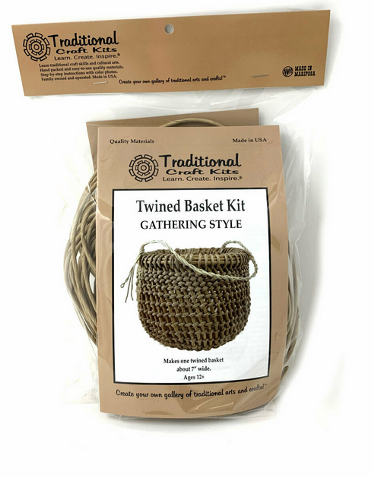 Gathering Style Twined Basket Craft Kit