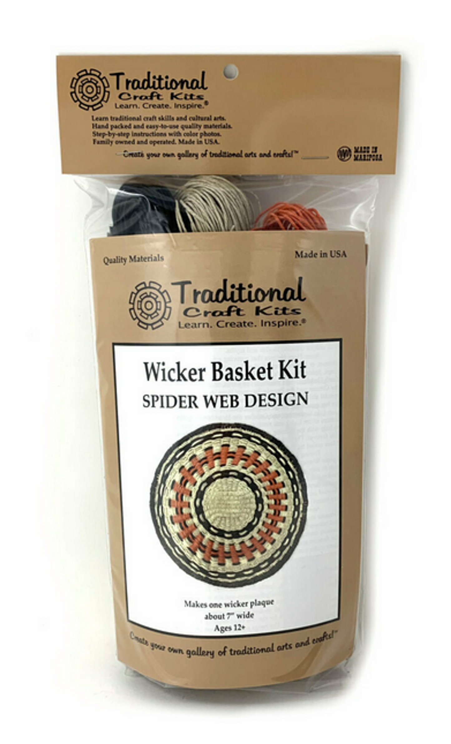 Web Design Wicker Basket Craft Kit
