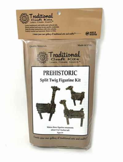 Split Twig Prehistoric Figurine Craft Kit