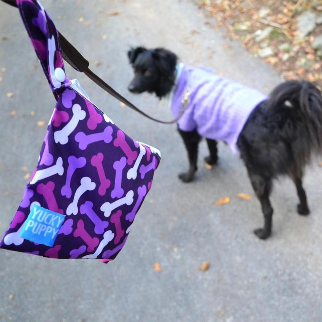 Blue Bone Yucky Puppy Dog Poop Bag Holders- Extra Large Size
