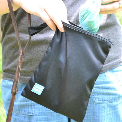 Yucky Puppy Dog Poop Bag Holder - Black