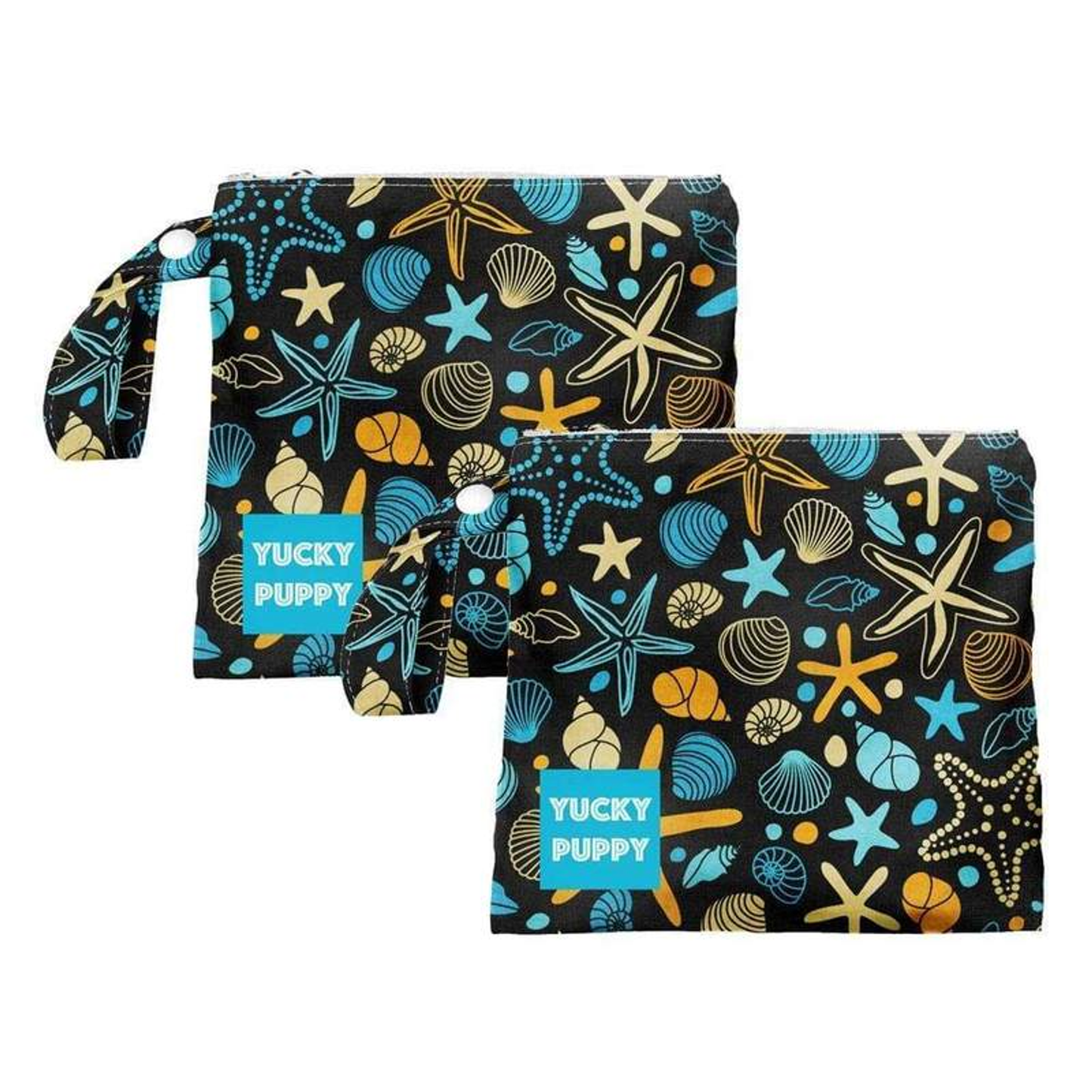 Yucky Puppy Dog Poop Bag Holder - Monstera & Banana