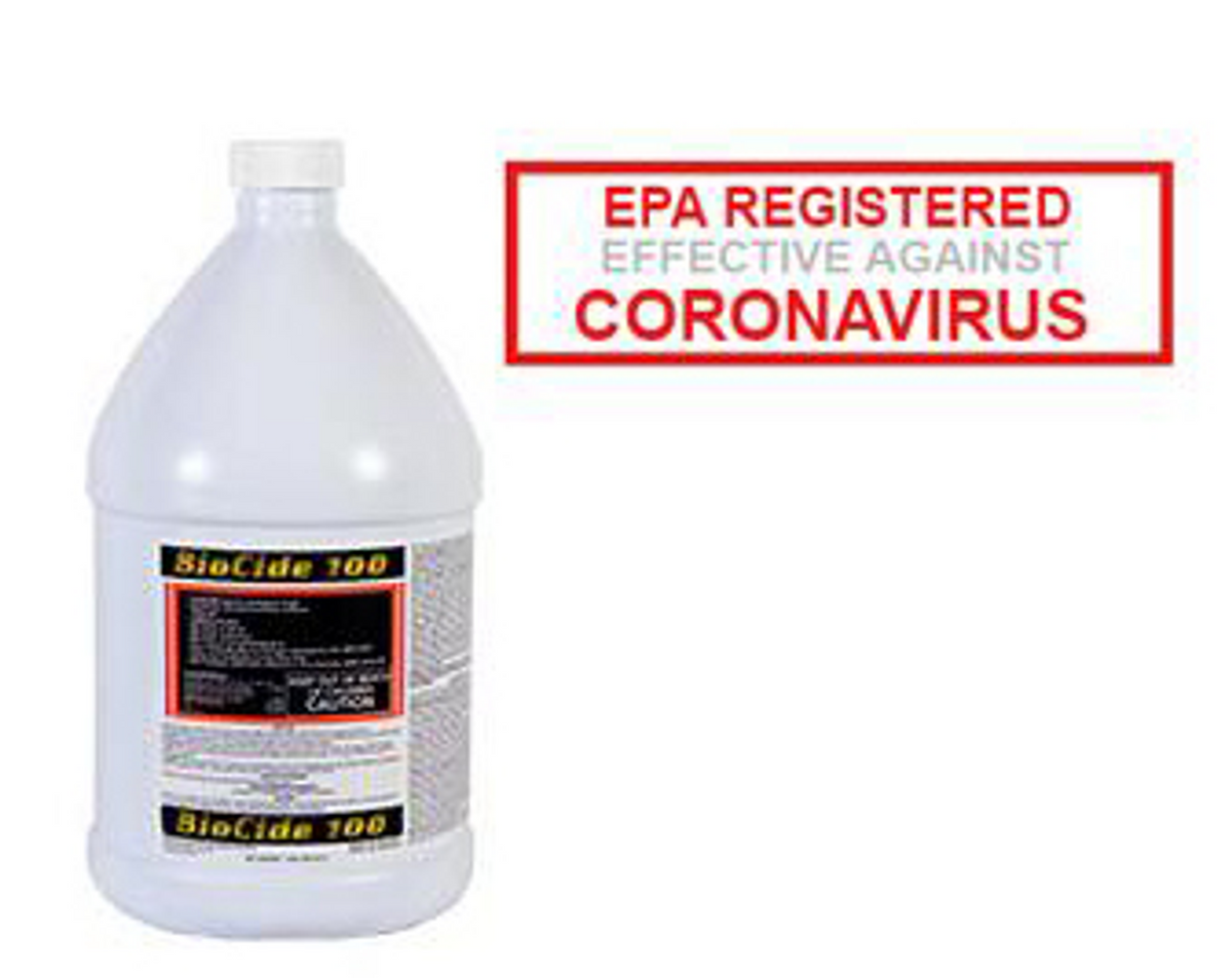Bare Ground Biocide 100 EPA-Certified Disinfectant (1 Gallon)