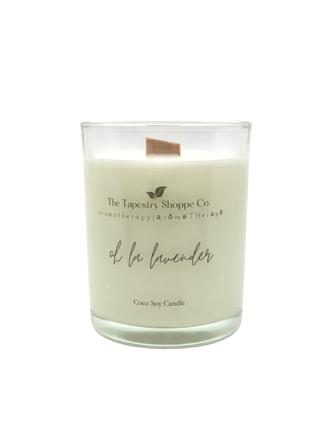 Coco Soy Candle - Essential Oil Scented