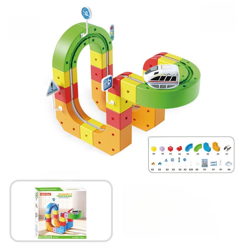 3D Gravity Defying Track Car Toy