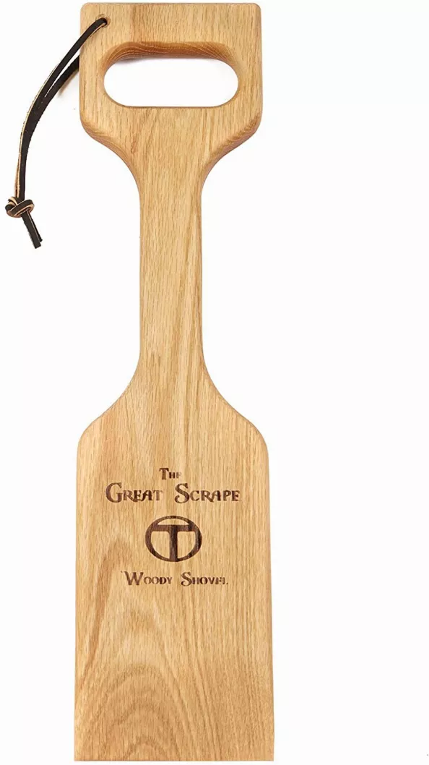 Woody Shovel Wooden Grill Scraper Cleaning Tool