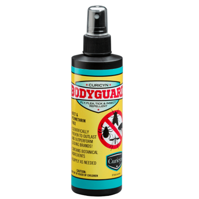Curicyn BodyGuard Fly, Flea, Tick and Insect Repellent (8 oz)