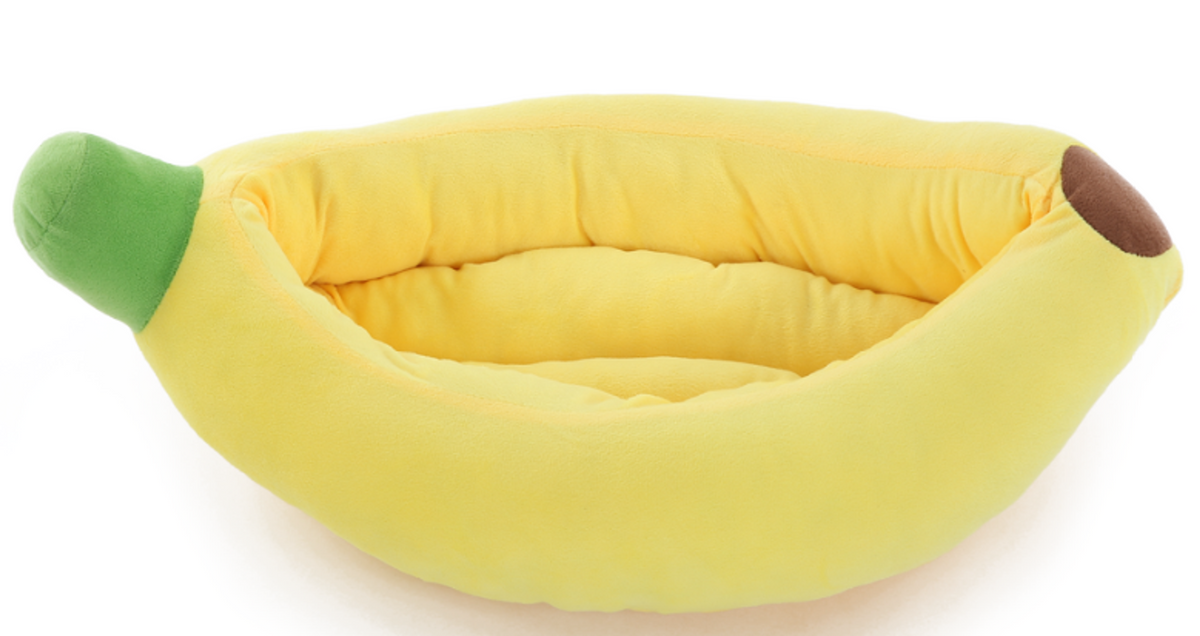Medium Banana-Shaped Dog Bed - 28 in