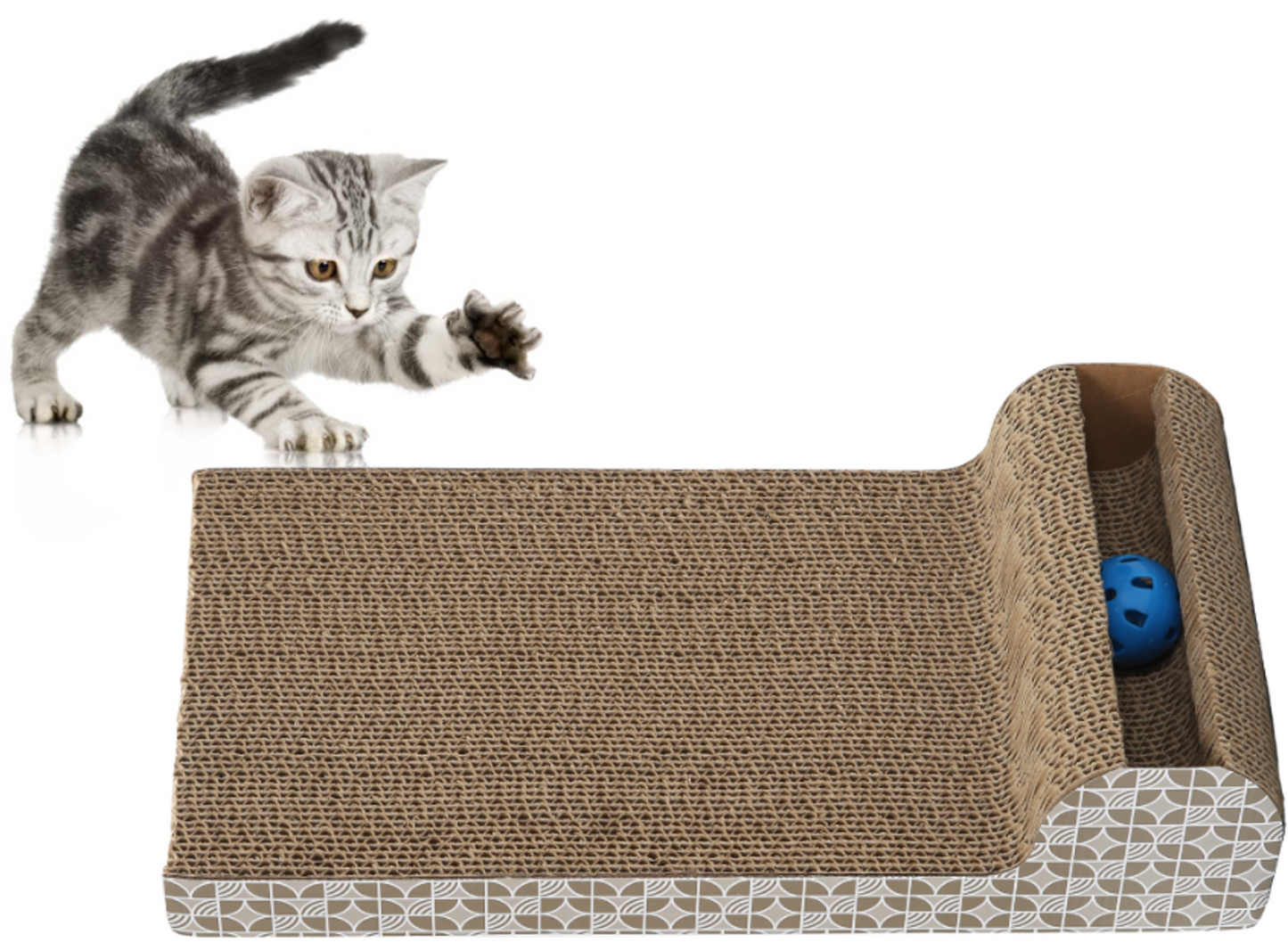 Sloped Cat Scratching Post