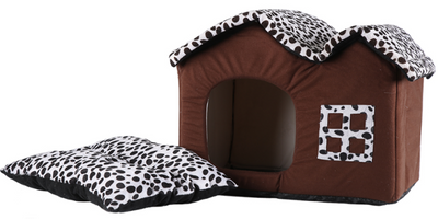 Double-Topped Polka Dot Dog House