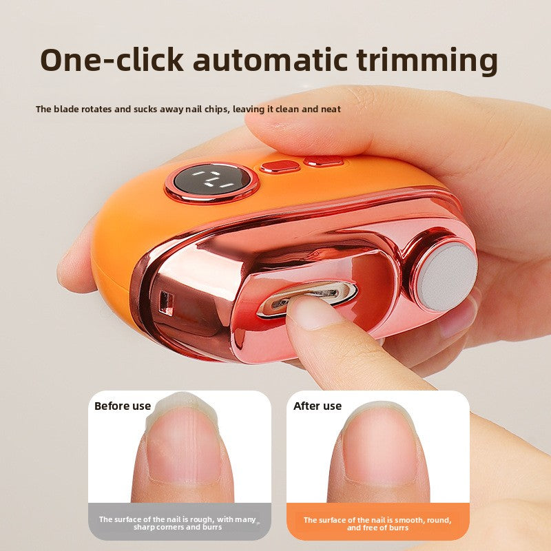 Electric Nail Clipper and File Grinder