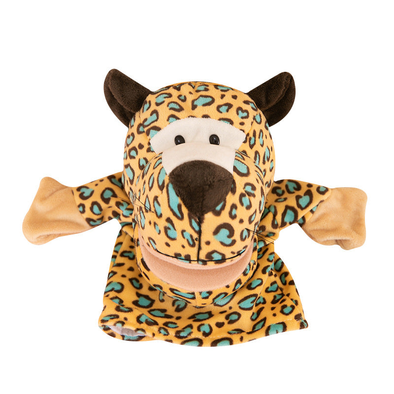 Open-mouthed animal puppets