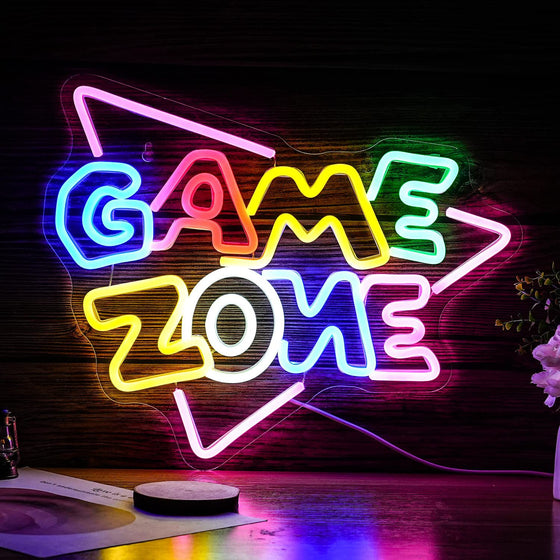 Customizable LED Neon Sign Gamepad Light for Room Decor