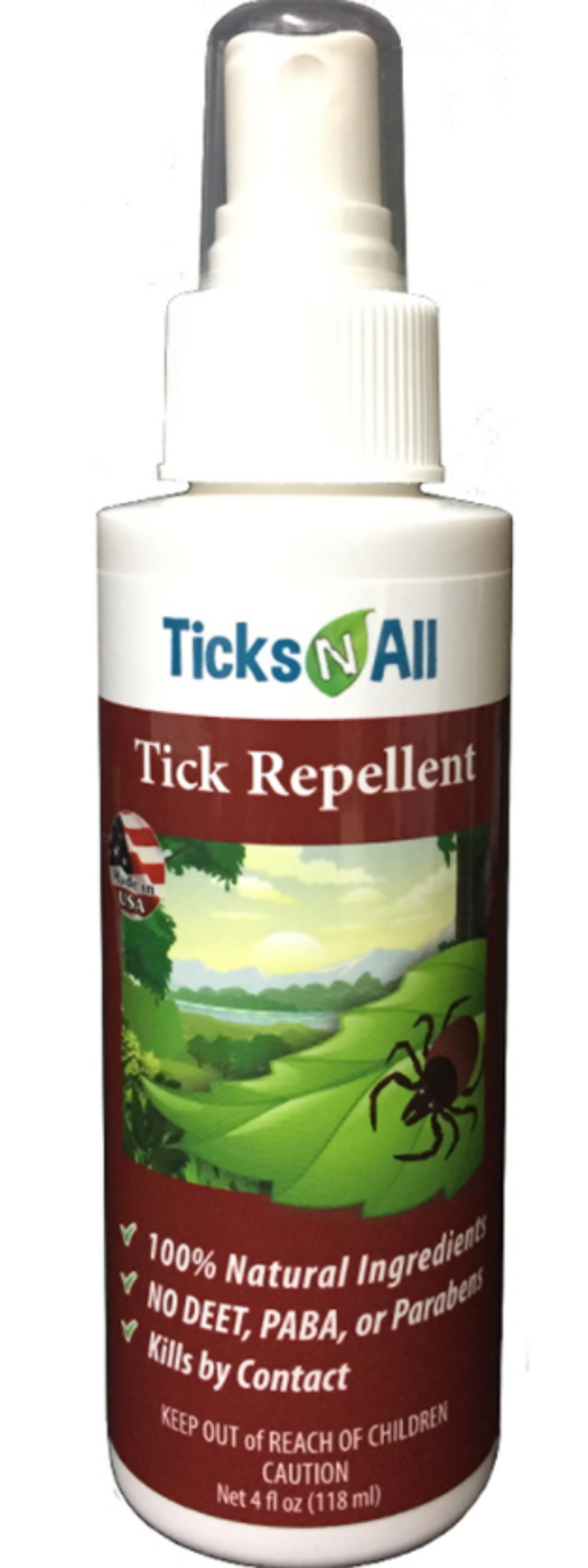 Ticks-N-All All Natural Tick Repellent