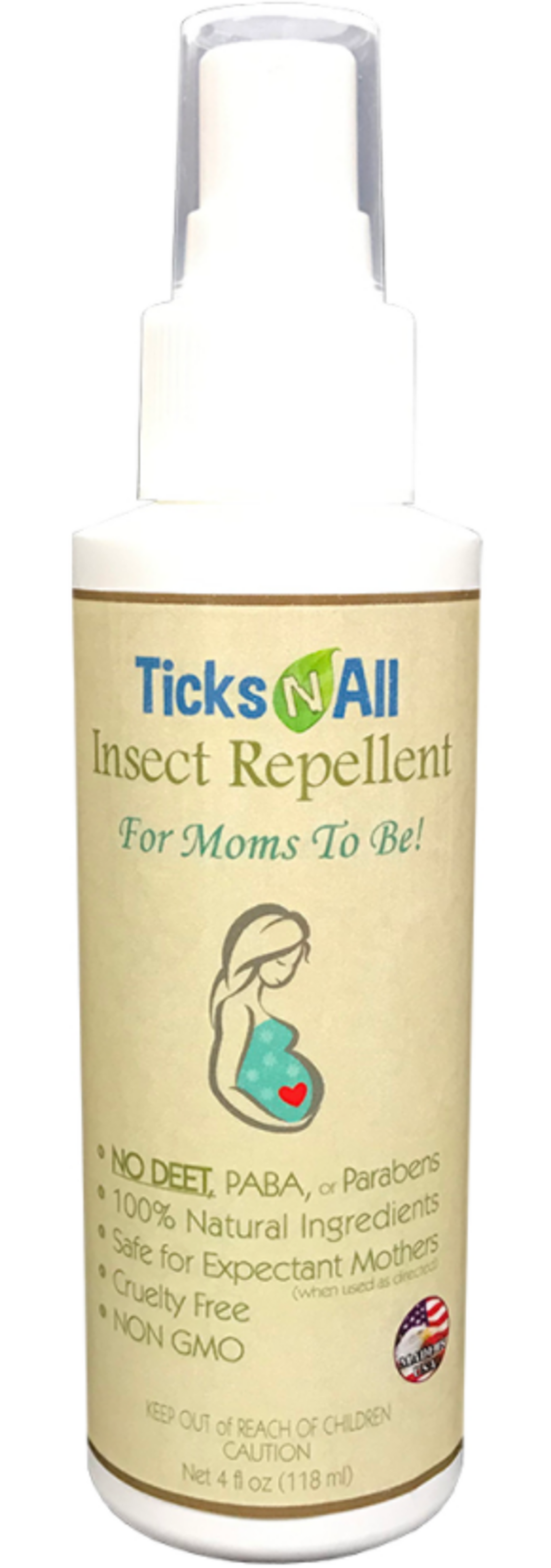 Ticks-N-All Insect Repellent for Moms-To-Be