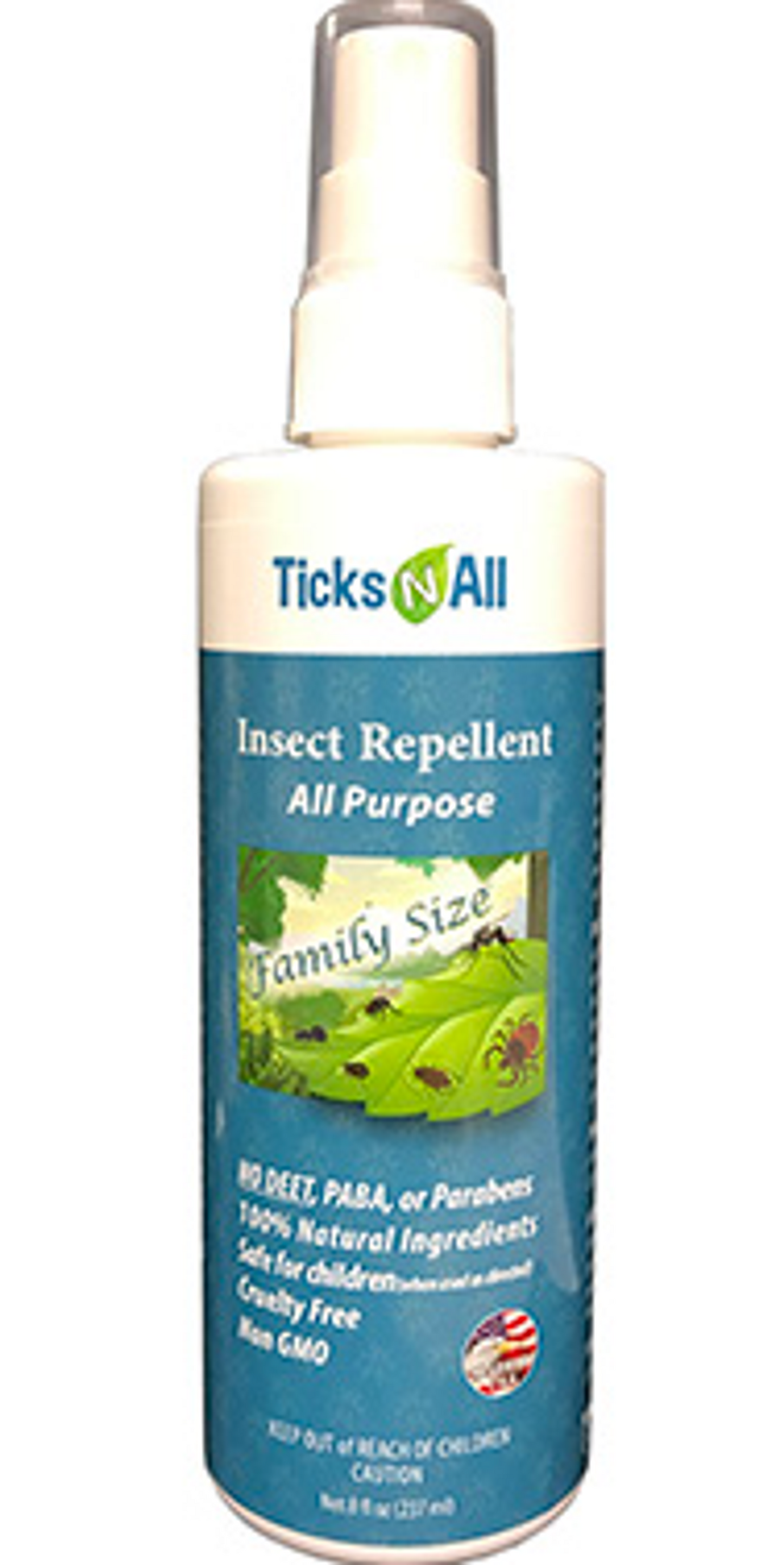 Ticks-N-All All Natural All Purpose Insect Repellent