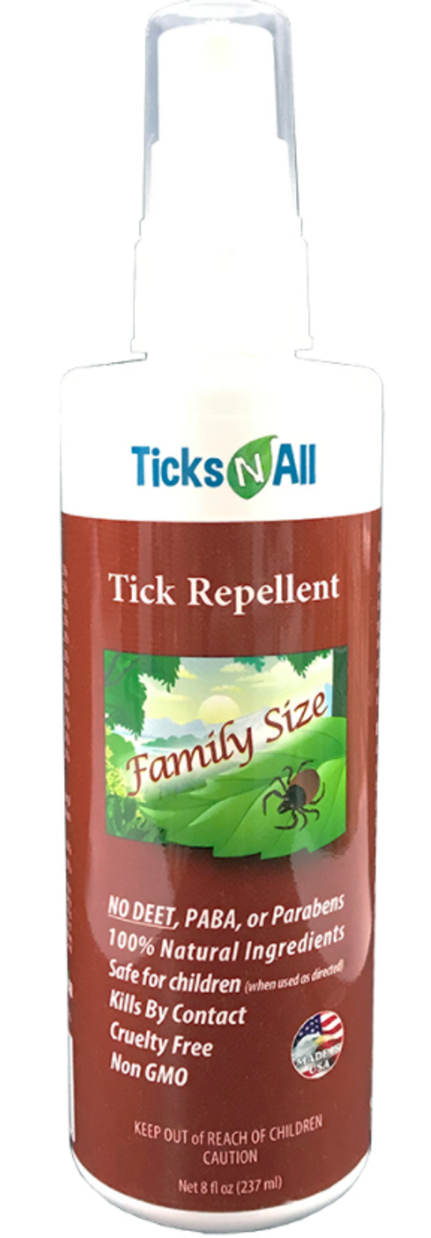 Ticks-N-All All Natural Tick Repellent