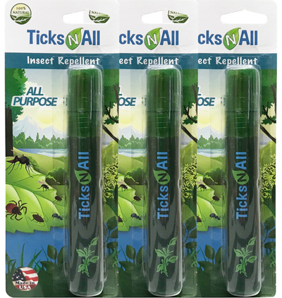 Ticks-N-All All Purpose Insect Repellent Mini Spray