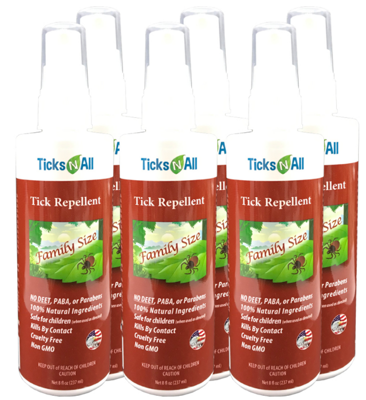 Ticks-N-All All Natural Tick Repellent