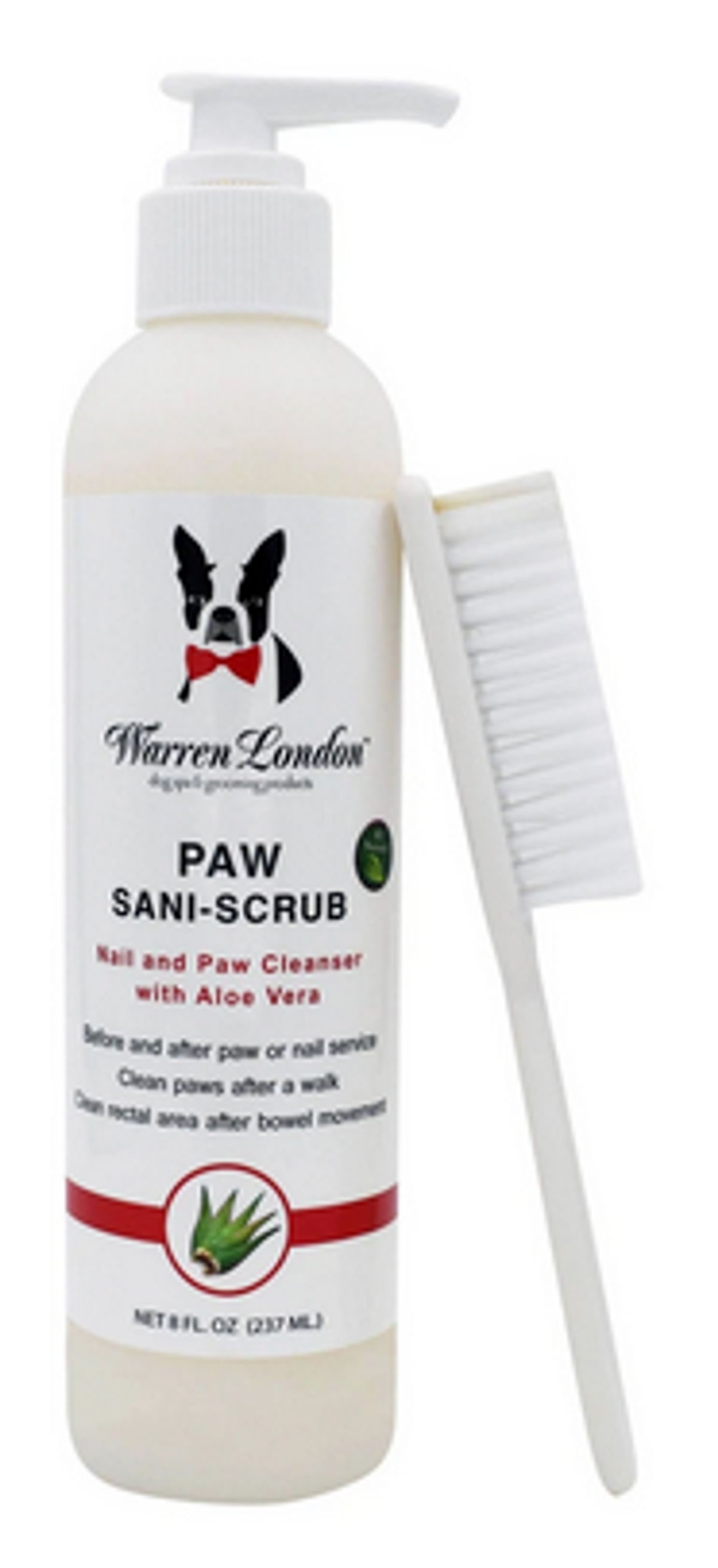 Paw Sani-Scrub for Dogs with Brush