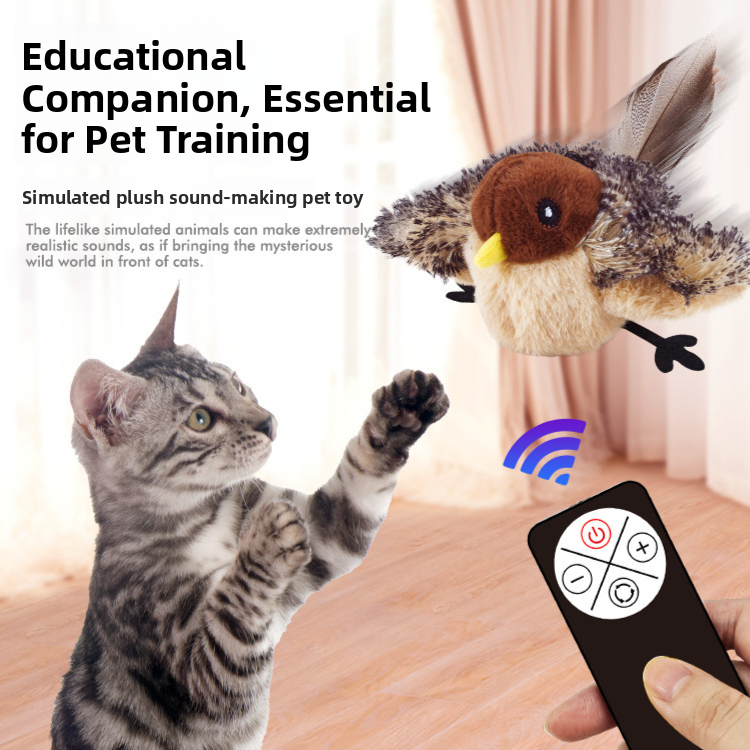 Realistic Sound Flying Bird Toy