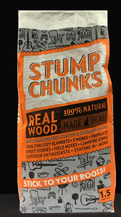 Stump Chunks All-Natural Fire Starter – Large Bag (1.5 cu ft)