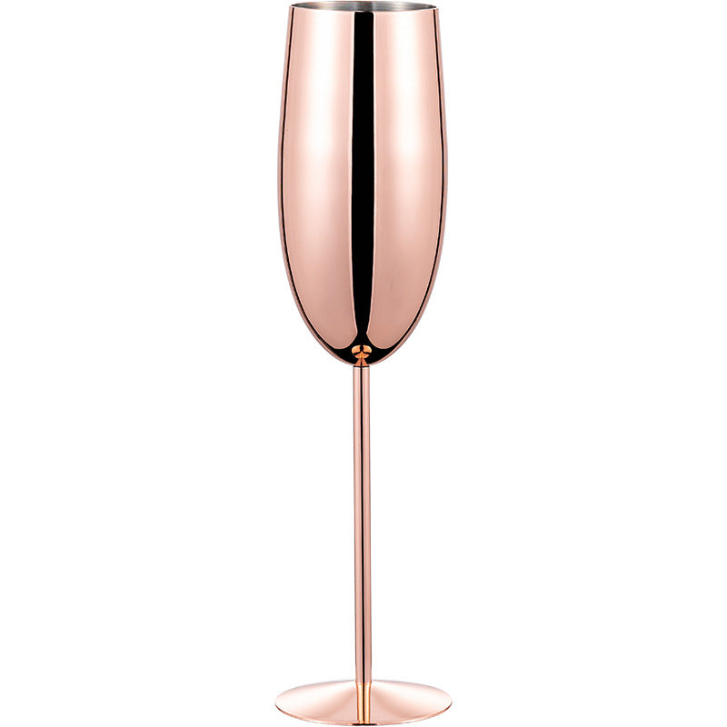 Thickened Stainless Steel Wine Glass Goblet