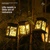 Solar Copper Wire Star Palace Lantern