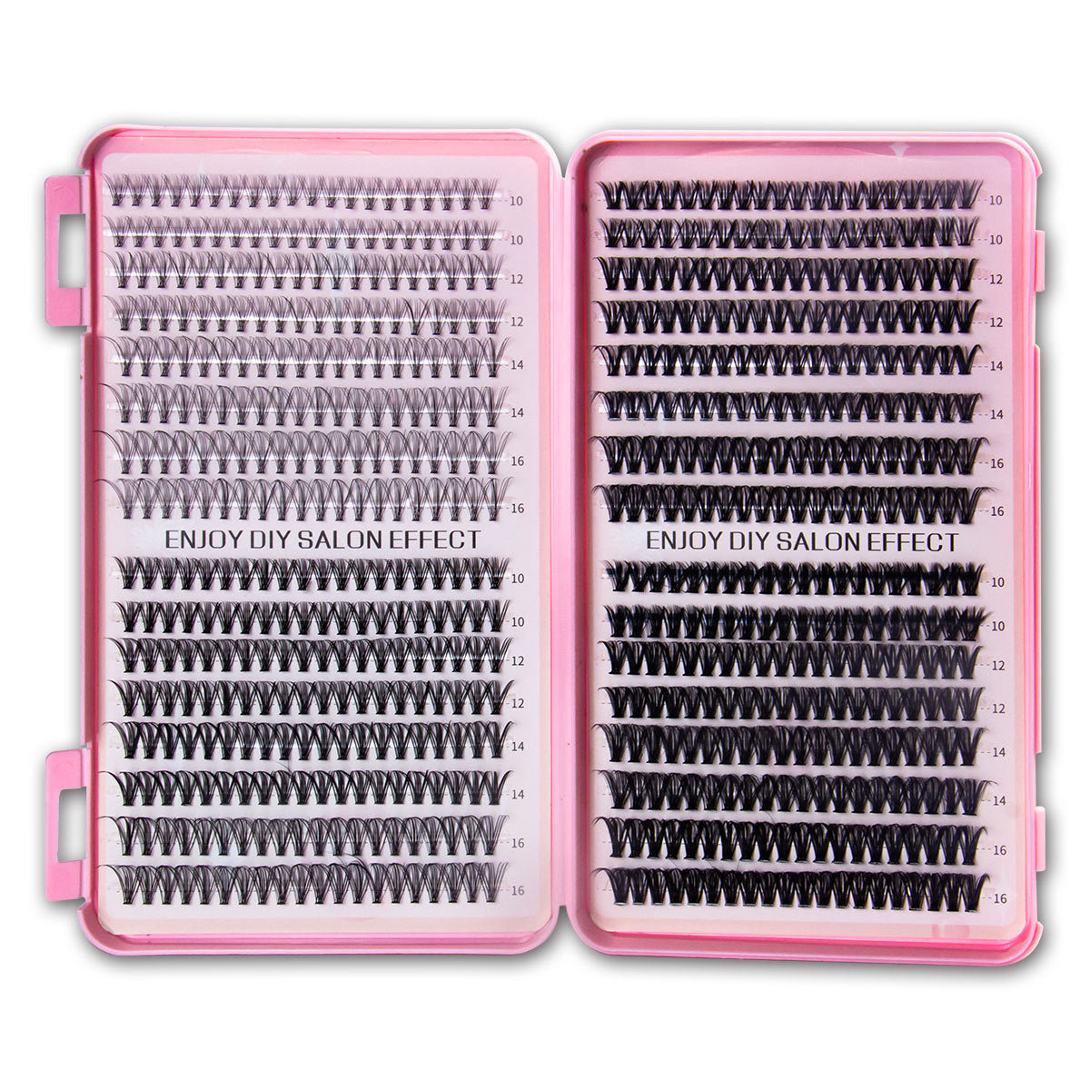DIY False Eyelash Clusters Natural D-Curve Segmented Lashes