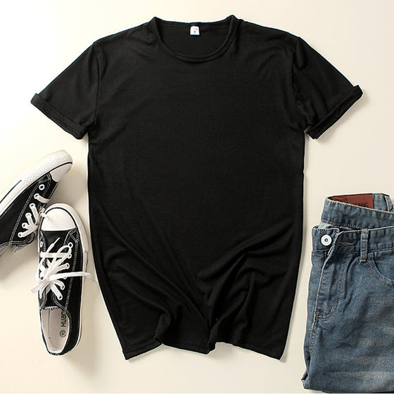Loose Fit Round Neck Short Sleeve T-Shirt Clothing & Accessories product image 3