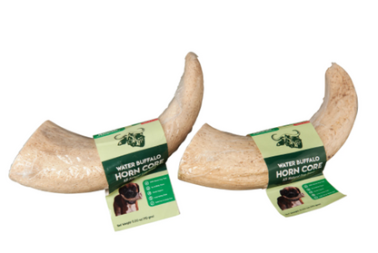 Water Buffalo Horn Core Dog Chews - 2 Count