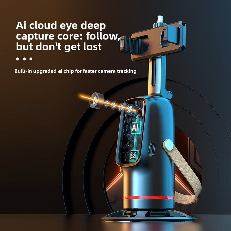 AI Tracking Smartphone Gimbal Stabilizer with Face Recognition