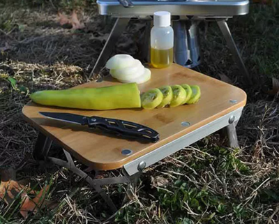 nCamp Prep Surface Elevated Cutting Board