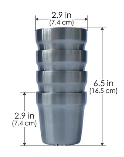 nCamp Insulated Cups 4-Pack