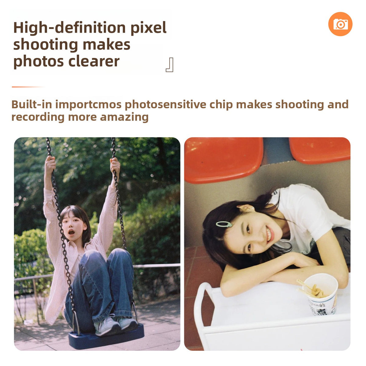 HD 4K Digital Camera with 18x Zoom