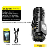 Rechargeable Mini LED Flashlight with Long Range