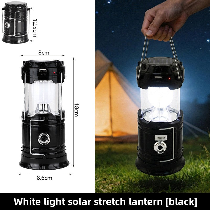 Solar Powered Portable Camping Lantern