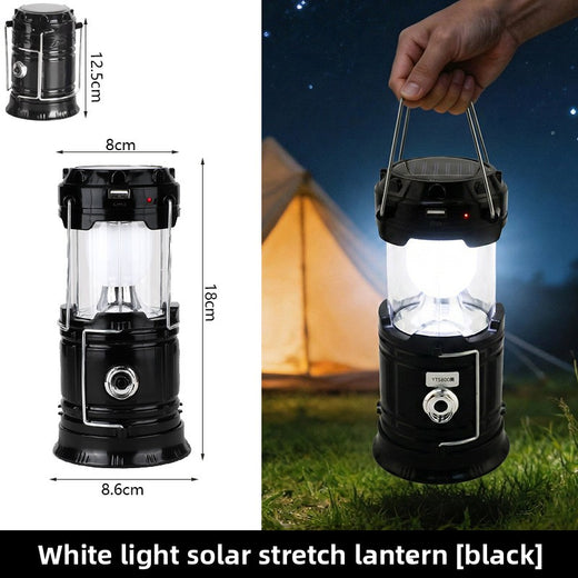 Solar Powered Portable Camping Lantern