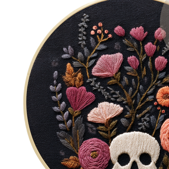 Halloween Embroidery Craft Kit