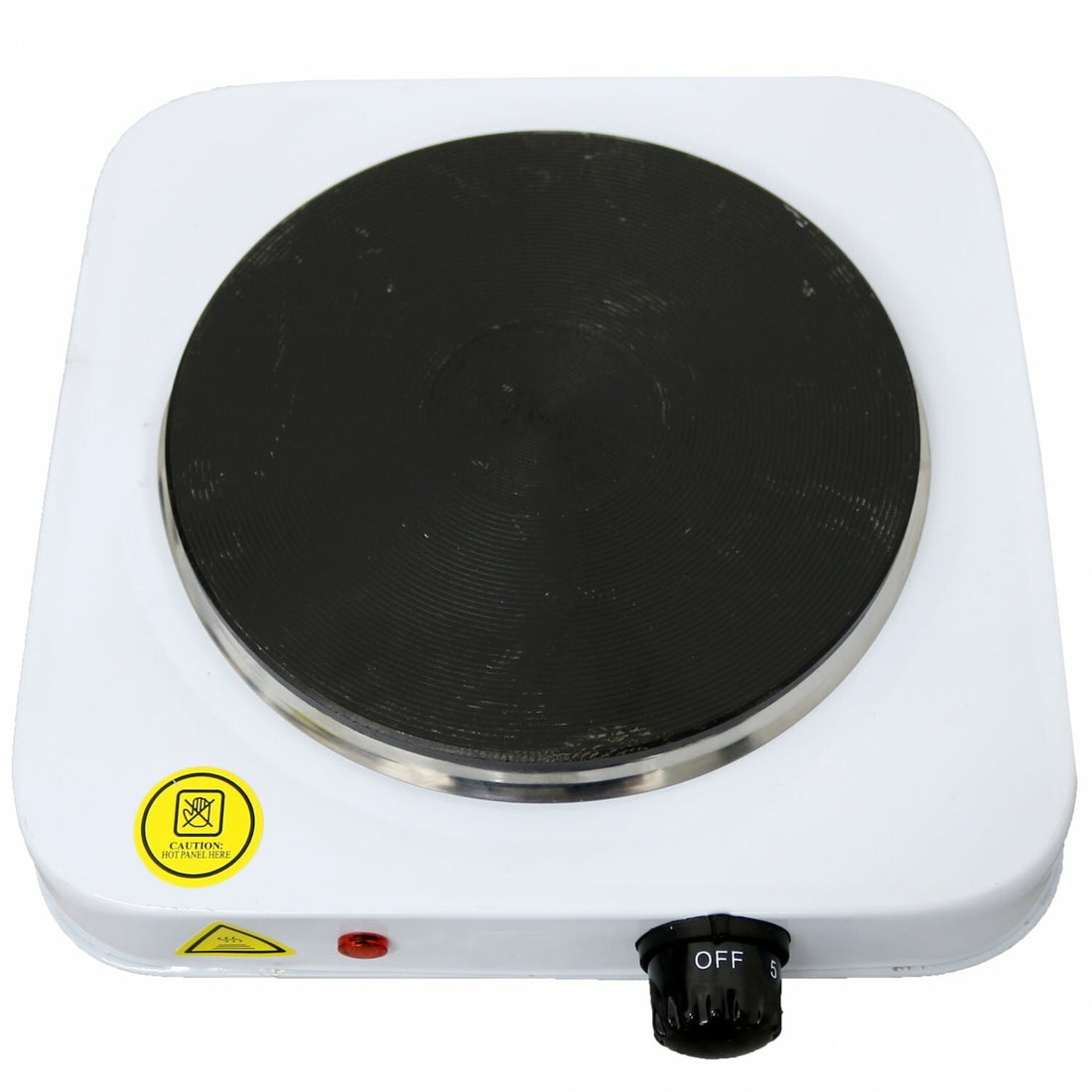 Portable single hot plate hob design