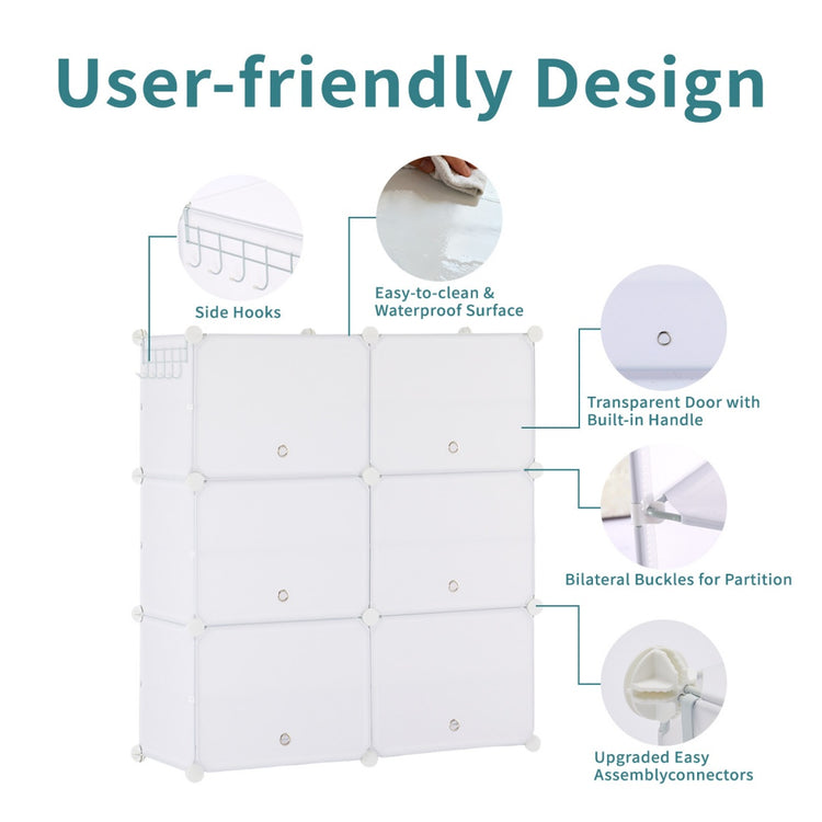 8 Layer Shoe Storage Cabinet Organizer